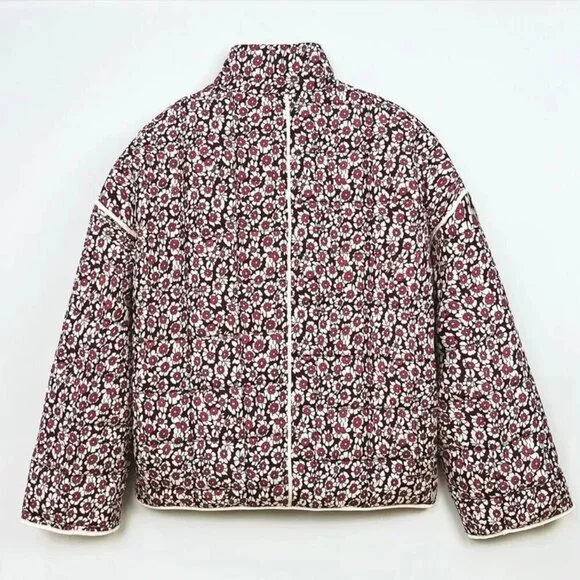 Floral Elegance Jacket – Perfect for Fall Layering - Picture 3 of 5